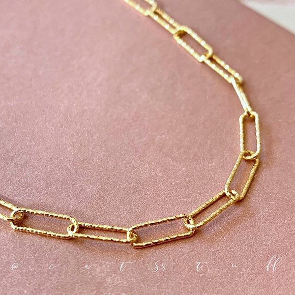 Sparkle Shimmer Chain Link Necklace - Picture 14 of 16